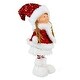 preview thumbnail 4 of 2, Girl in Christmas Outfit Fabric Christmas Decoration
