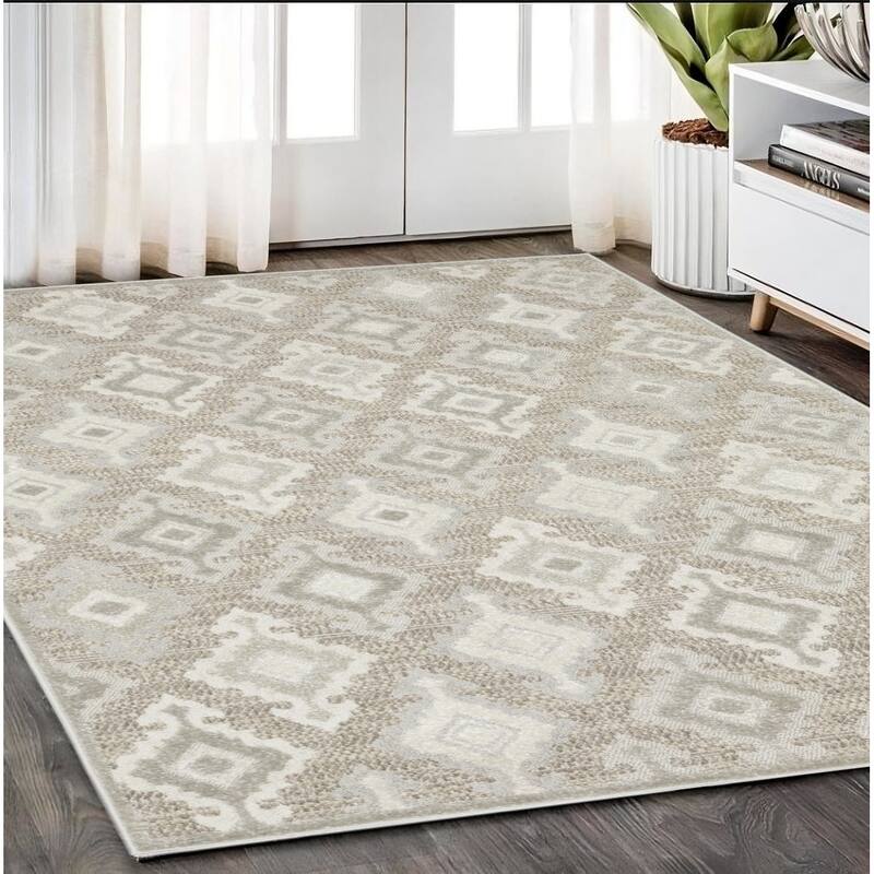 HomeRootsOriental Casual Runner Area Rug - 90.55' X '62.99' X '0.32