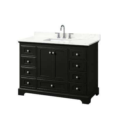 Wyndham Collection WCS202048S-QTZ-US3MXX Deborah 48" Free Standing