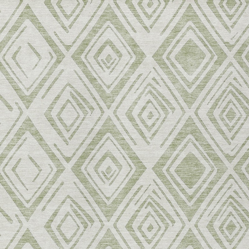 HomeRoots Geometric Transitional Rectangle Outdoor Rug