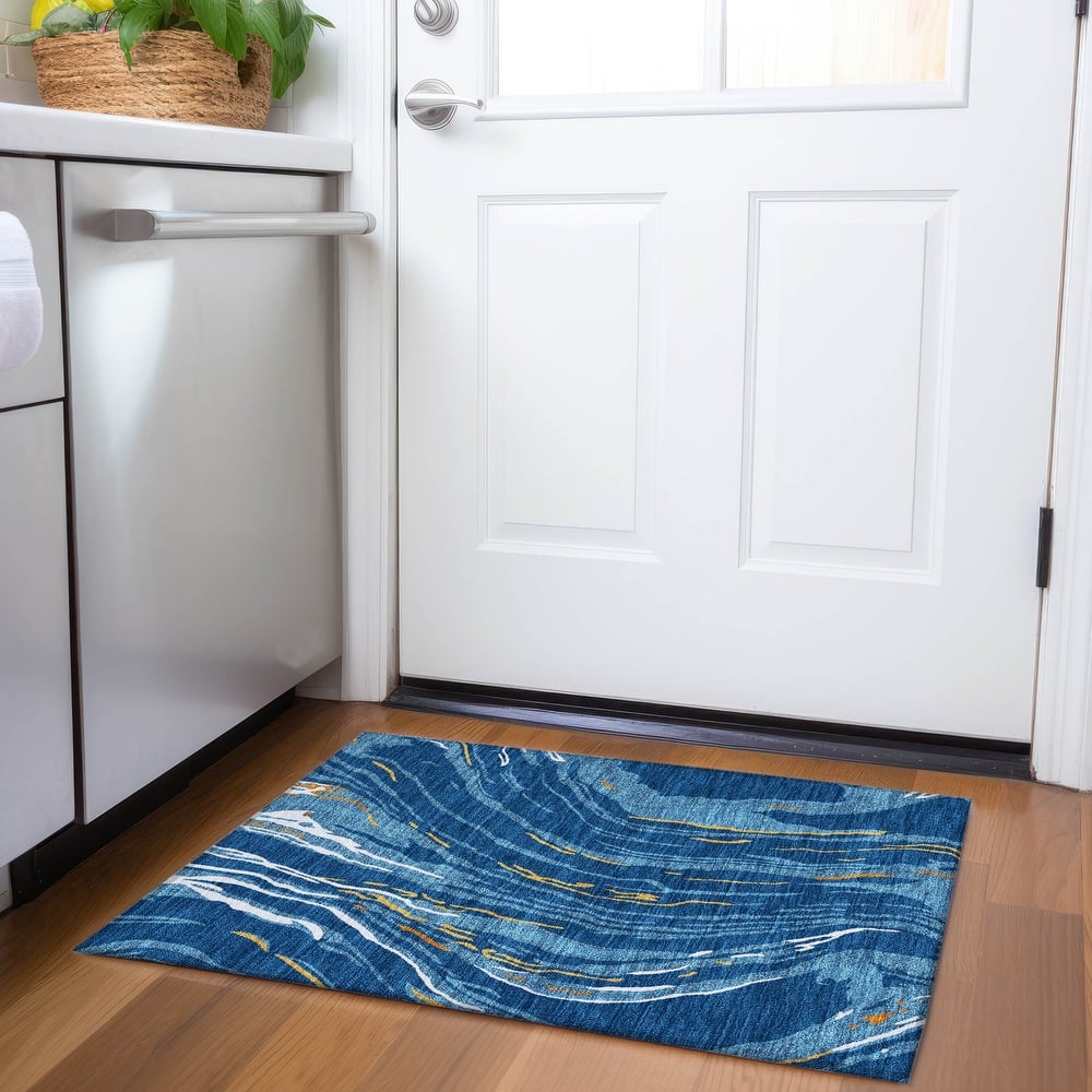Premium Washable Super Soft Abstract Contemporary Mayfield Rug