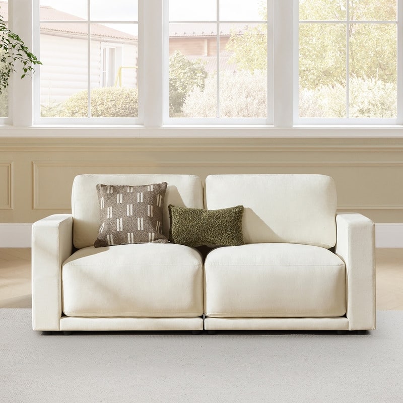 Cathy Oversized Modular Sectional Sofa Cloud Couch for living room