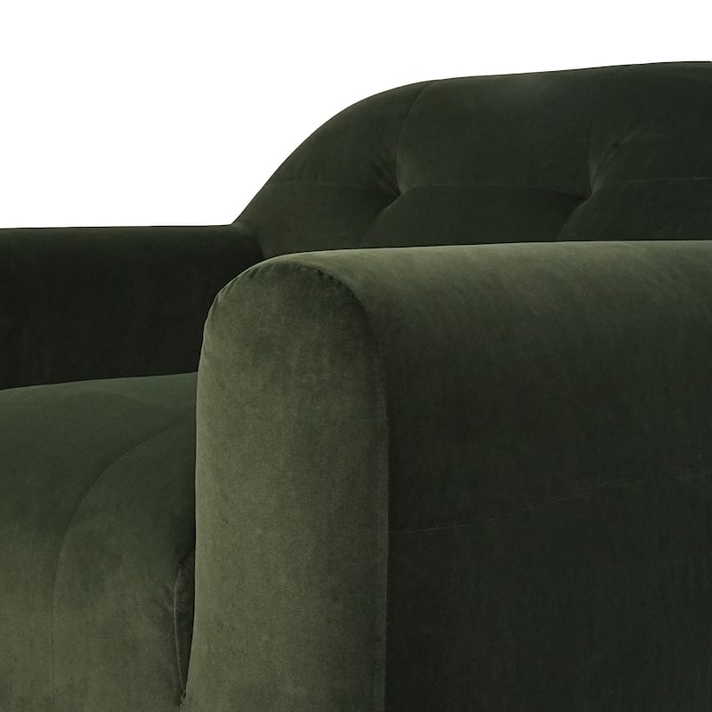 Melrose Sage Velvet Club Chair by Christopher Knight Home