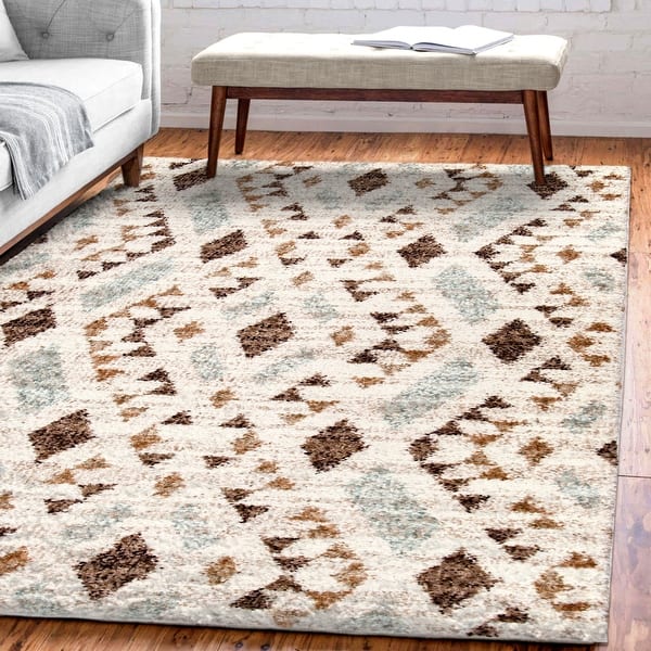 Orian Rugs Cotton Tail Valkerie Multi Stain Resistant Area Rug On