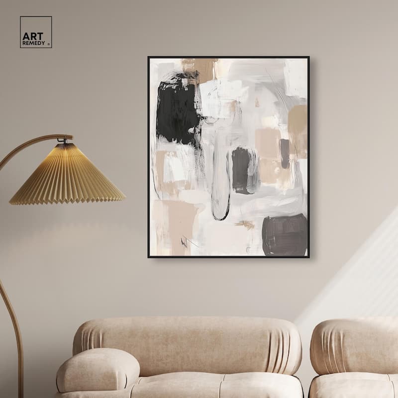 Beauty of Beige I Canvas by Art Remedy