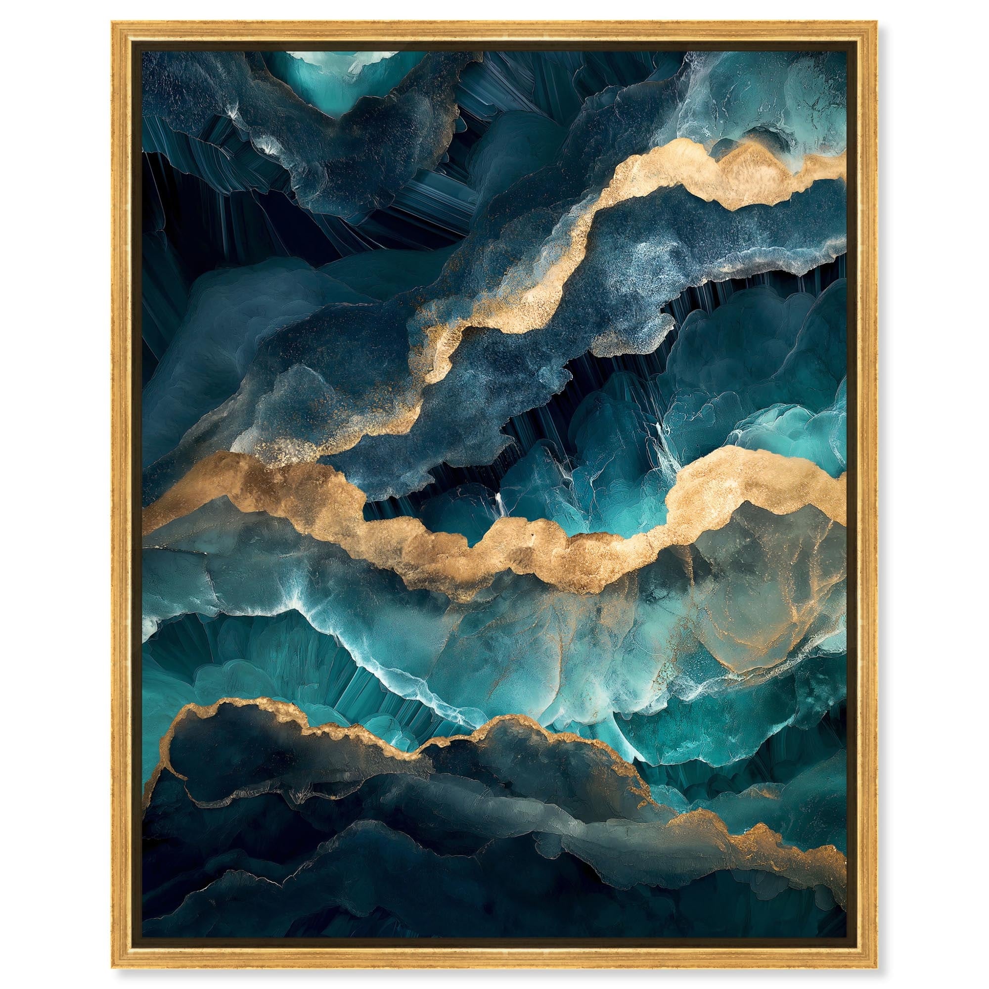 Power Edge I Canvas by Art Remedy