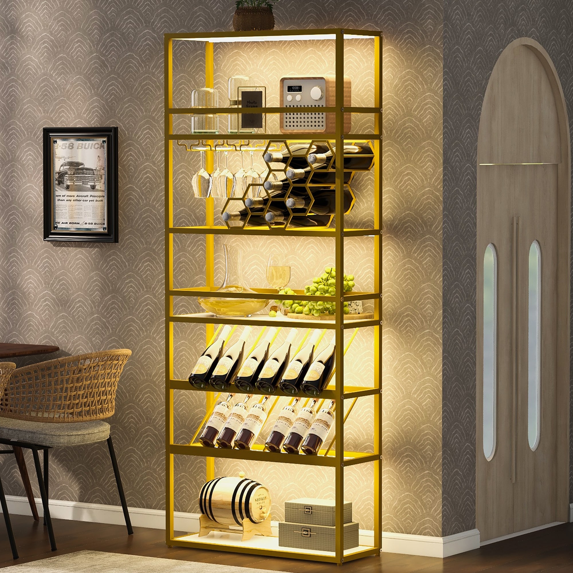 Modern Contemporary Handmade Wine Racks Bed Bath Beyond