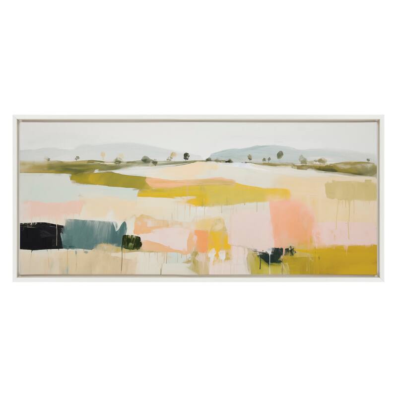 Kate and Laurel Sylvie Quaint Vista I Framed Canvas by Amy Lighthall