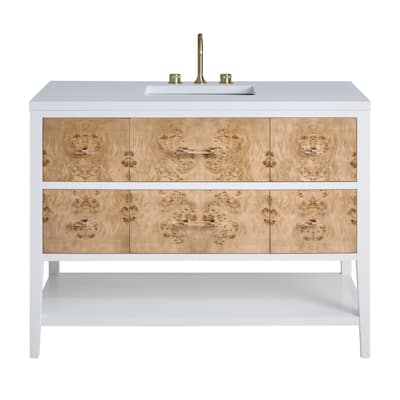 James Martin Vanities D804-V48-3WZ Olena 48" Single Basin Wood Vanity