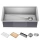 preview thumbnail 160 of 162, KRAUS Kore Workstation Undermount Stainless Steel Kitchen Sink