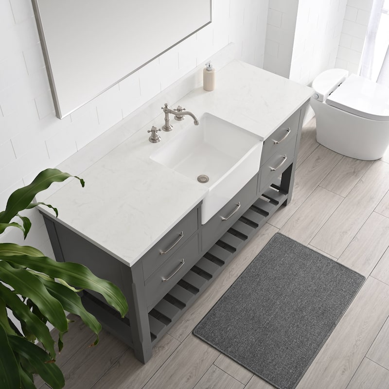 Sudio Design Wesley 60" Single Bathroom Vanity