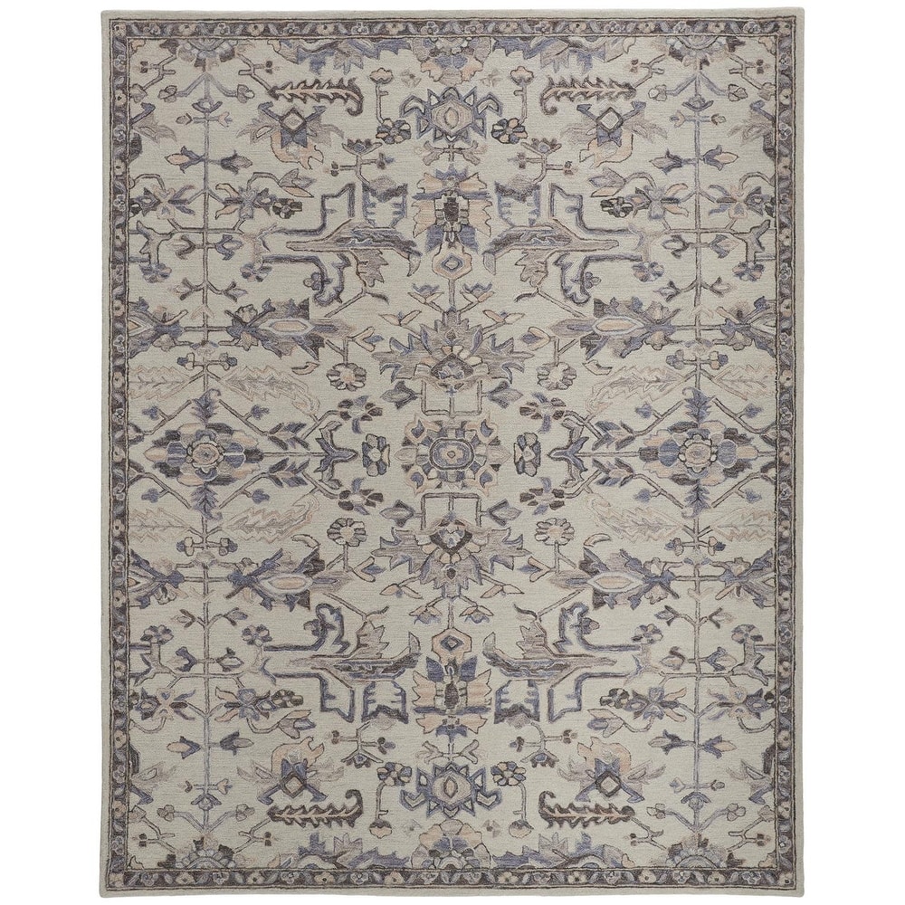 Grand Bazaar Faris Hand Tufted Oriental Traditional Area Rug