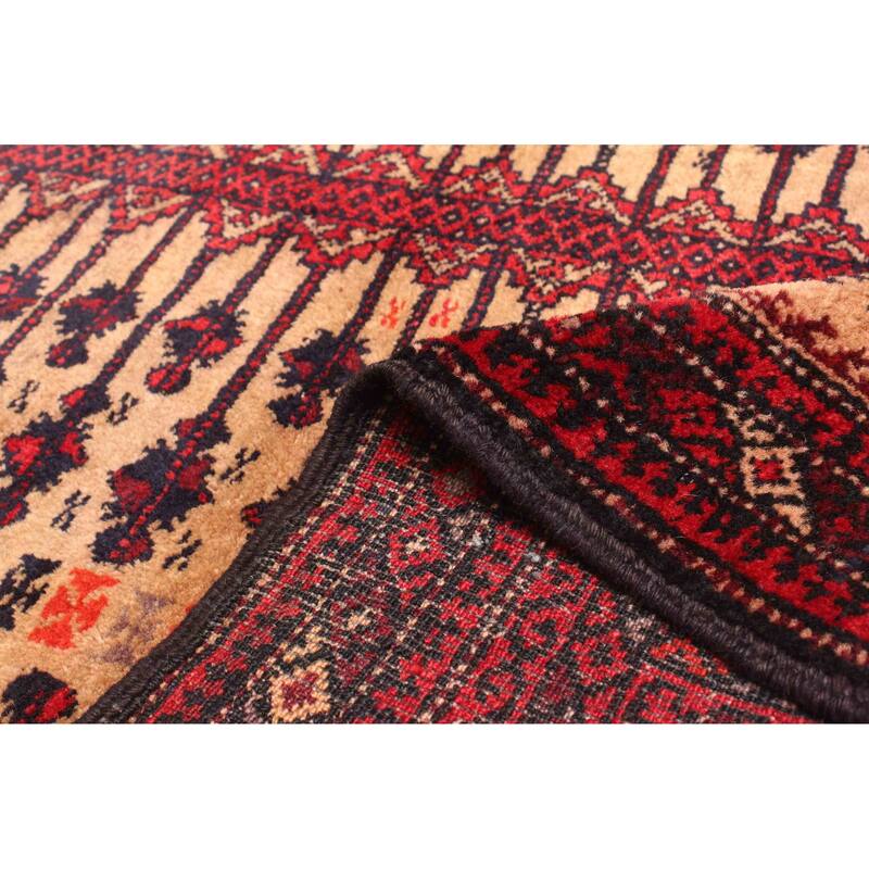 ECARPETGALLERY Hand-knotted Teimani Tan Wool Rug - 3'5 x 4'7