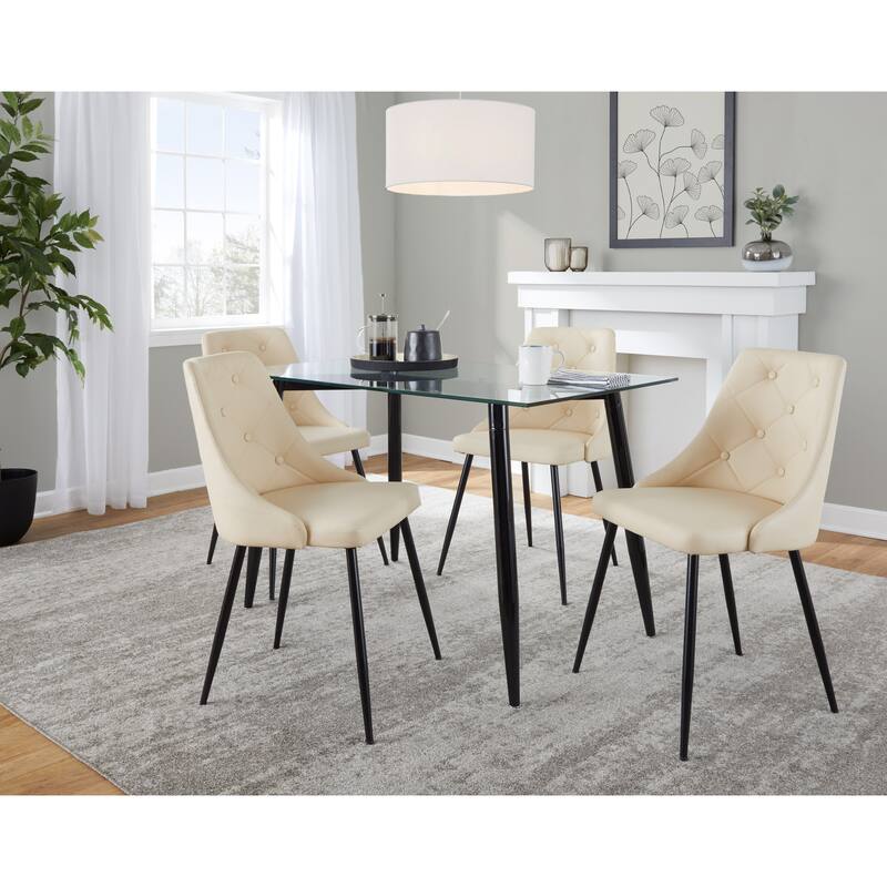 Carson Carrington Barton-Arvika 5-Piece Rectangular Dining Set