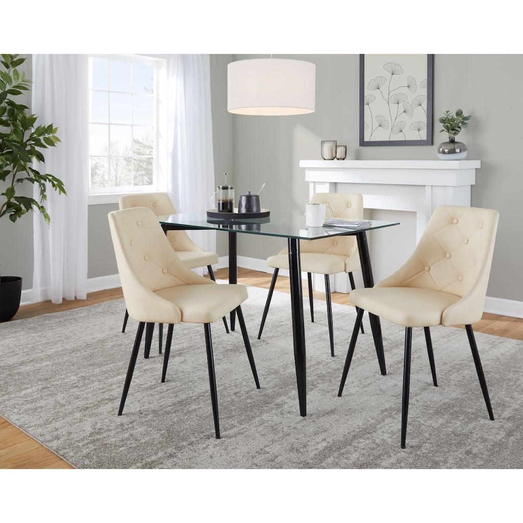 Carson Carrington Barton-Arvika 5-Piece Rectangular Dining Set