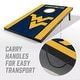 preview thumbnail 3 of 5, West Virginia NCAA Compact 2x3 Tailgate Cornhole Board Set