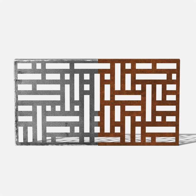 Veradek Corten Steel Screen Panel