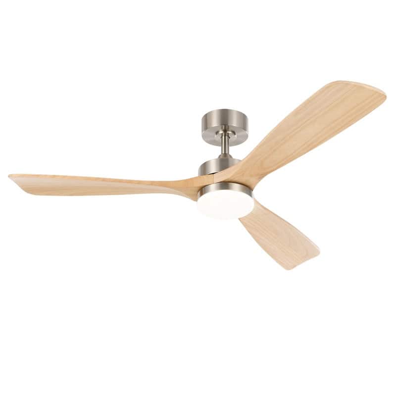 CO-Z 52" 3 Blade Modern LED Ceiling Fan with Light and Remote Control
