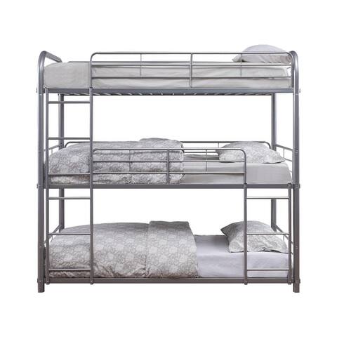 Triple Metal Twin Bunk Bed