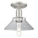 Option Brushed Satin Nickel / Clear