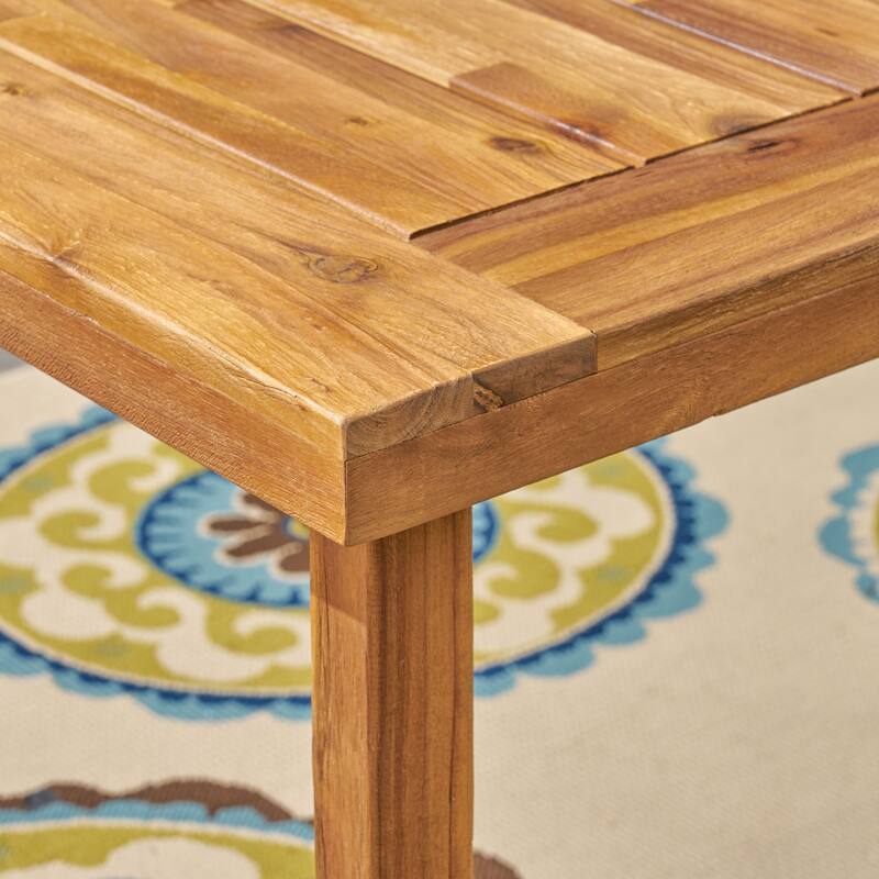 Nestor Outdoor 69" Acacia Wood Dining Table by Christopher Knight Home - 69.00"L x 35.50"W x 29.50"H