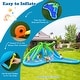 preview thumbnail 6 of 8, Gymax Inflatable Water Slide Park Kids Bounce House w/ Dual Slides