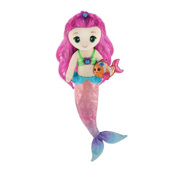 slide 1 of 1, First and Main Mermaid 18" Doll, Pearl