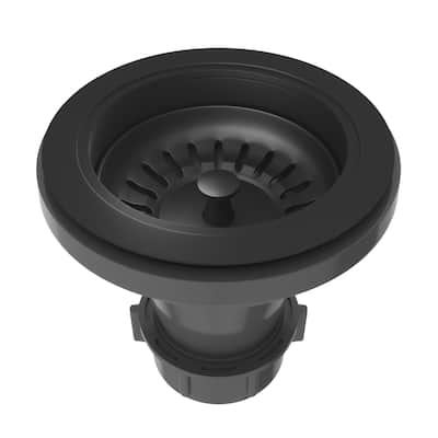 VIGO 3.5" W Kitchen Sink Drain Assembly with Strainer and Basket Stopper