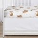 preview thumbnail 6 of 4, Sweet Jojo Designs Boho Highland Cow Boy, Girl, Gender Neutral 4pc Nursery Crib Bedding Set Taupe Plaid & Farm Animal, Farmhouse