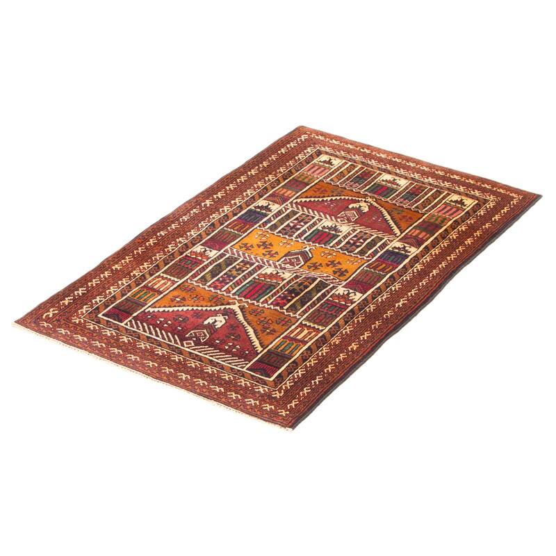 Teimani Beige Rug 2'8" x 4'5" - 2'8 x 4'5