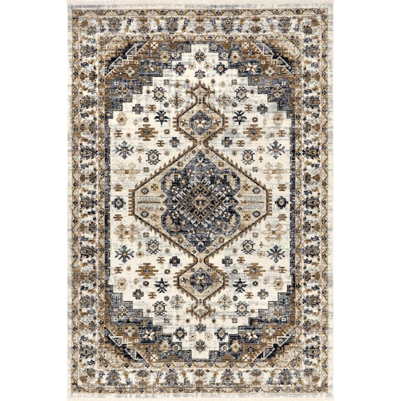 Nuloom Lakelynn Persian Medallion Area Rug