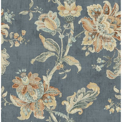 Seabrook Designs Britannia Antique Jacobean Unpasted Wallpaper
