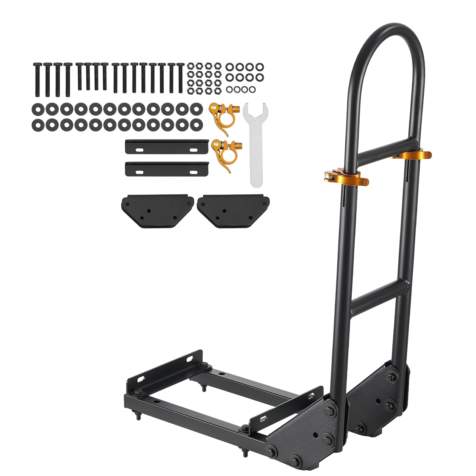 UIMOSO Golf Cart Grab Bar, 17.7 x 9.3 x 35.6 Inch, Compatible with Most Golf Carts with Metal Footplates, No Modification Needed