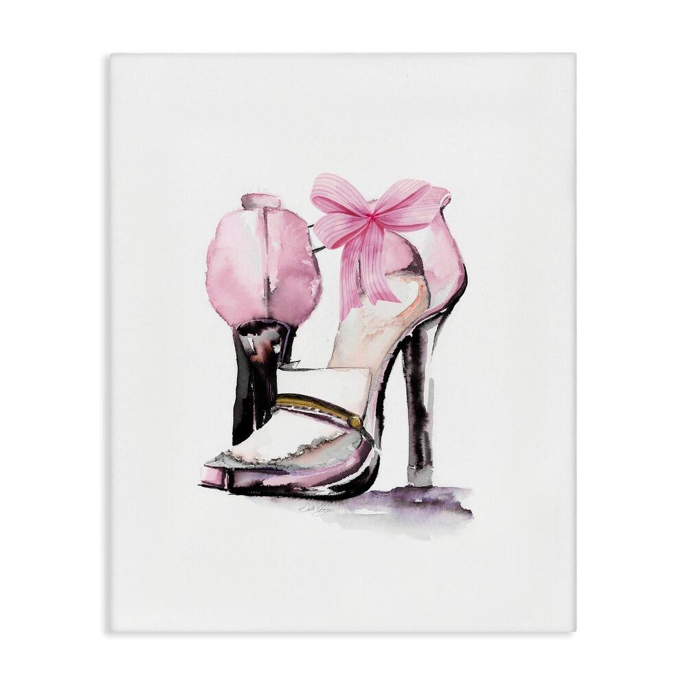 Stupell Pastel Pink Luxe Heels Canvas Wall Art Design By Stella Chang