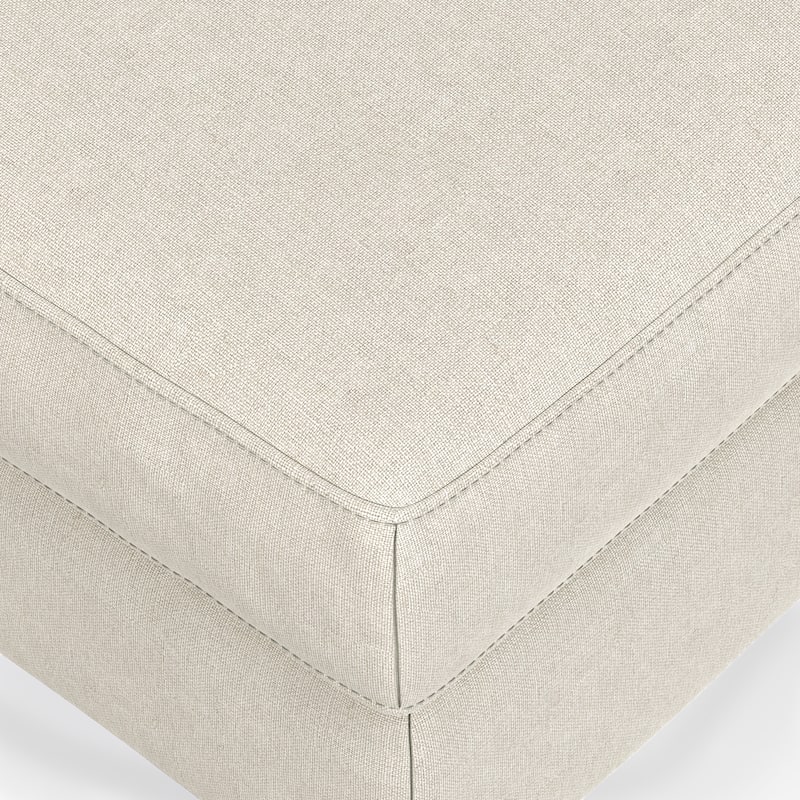 WYNDENHALL Lana Ottoman in Tightly Woven Performance Fabric