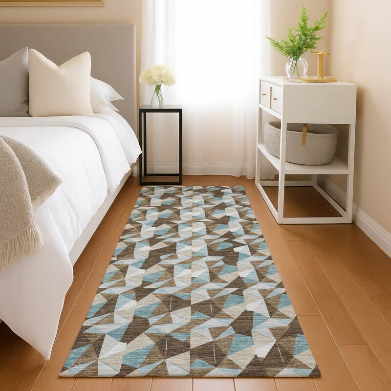 Machine Washable Indoor/ Outdoor Chic Hooper Chantille Rug
