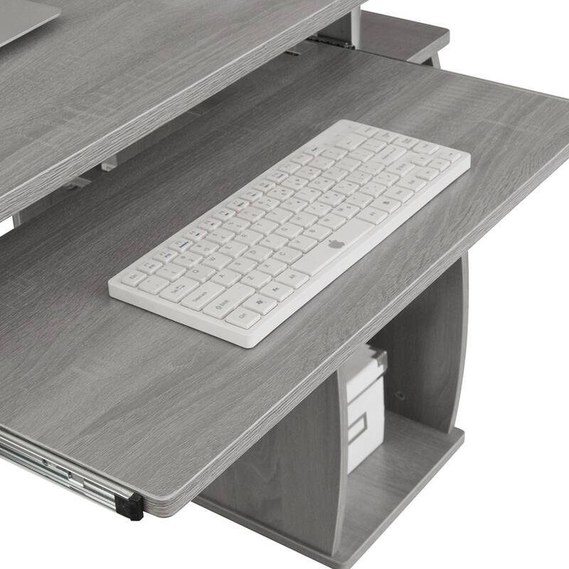 Complete Computer Workstation Desk With Storage