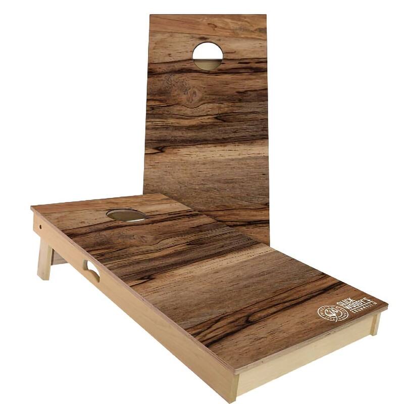 Primavera Outdoor Cornhole Board Set - Backyard 2x4 - Include Edge Lights