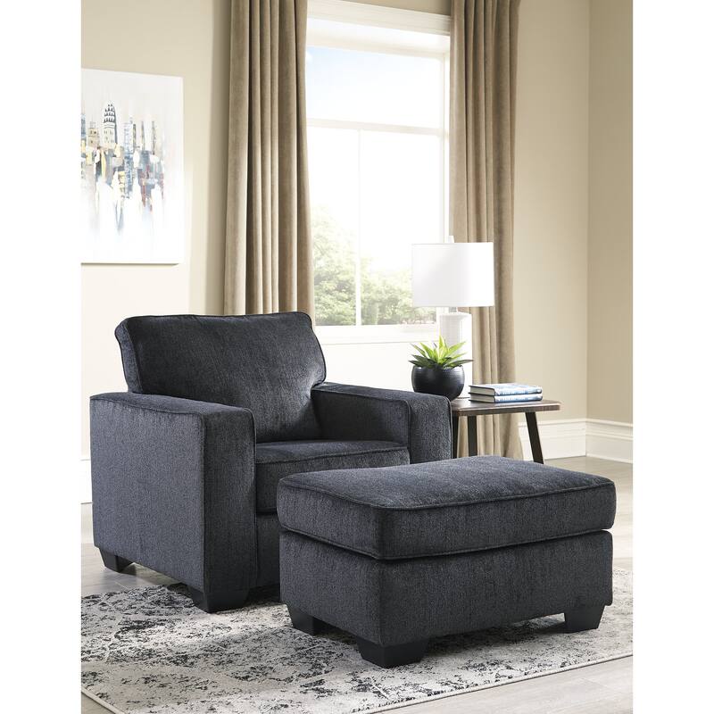Signature Design by Ashley Altari 2-Piece Upholstery Package - 38" W x 38" D x 37" H - Grey