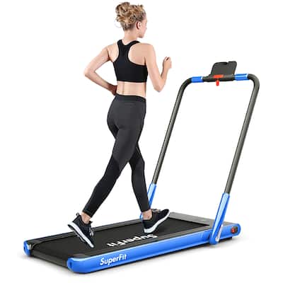 2.25HP Under Desk Electric Treadmill 2 in 1 Folding Treadmill