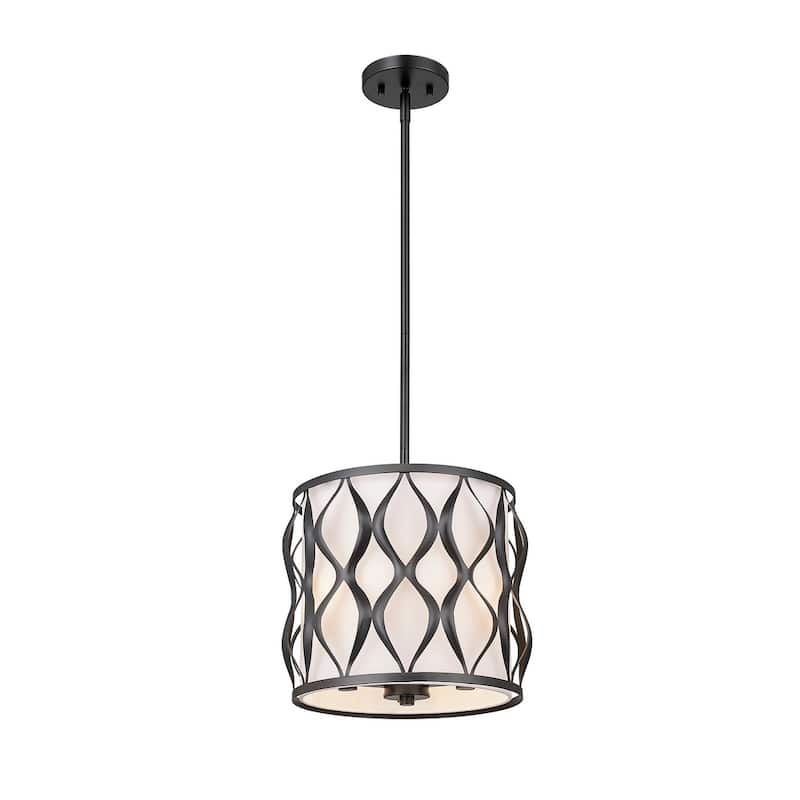 Z-Lite 1948P12 Harden 3 Light 12" Wide Pendant