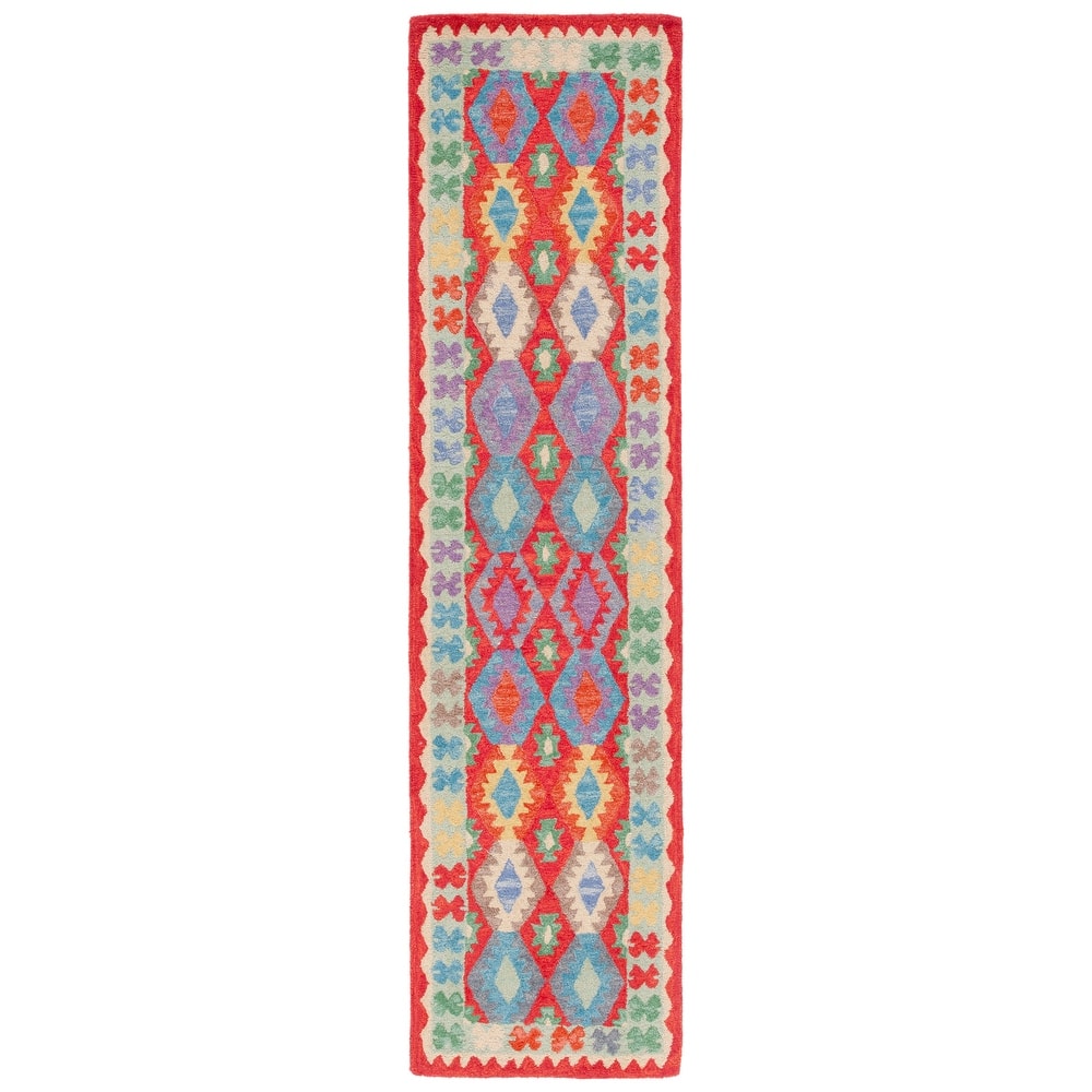 SAFAVIEH Handmade Aspen Tzipora Boho Tribal Wool Rug