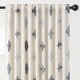 preview thumbnail 3 of 6, Chanasya Traverse Damask Room Darkening Window Curtain Panel Pair (Set of 2) W52 x H108 Inches - Blue