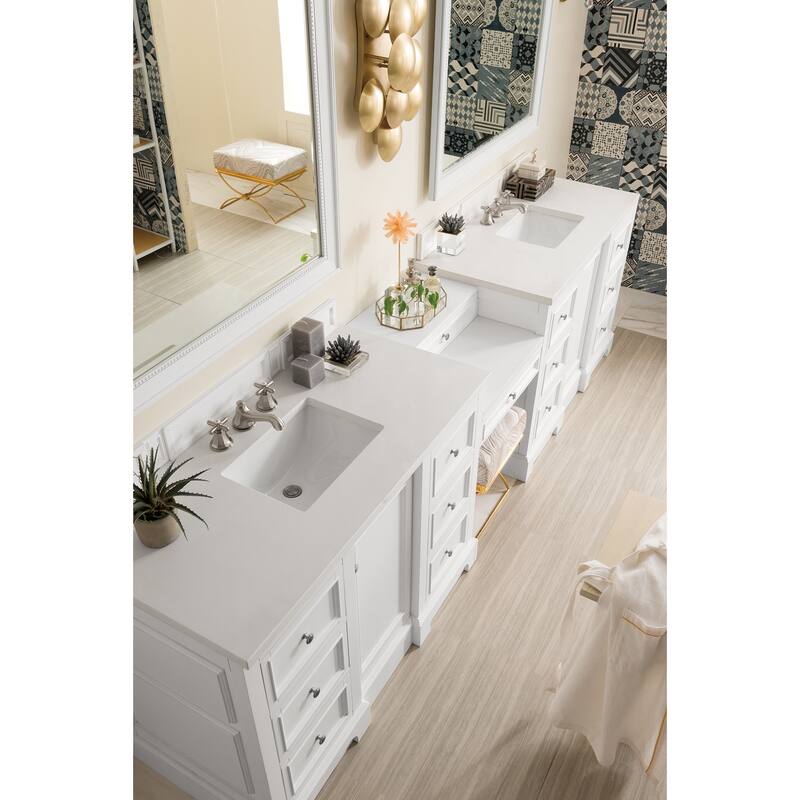 James Martin Vanities 825-V118-DU-WZ De Soto 118" Free Standing Double