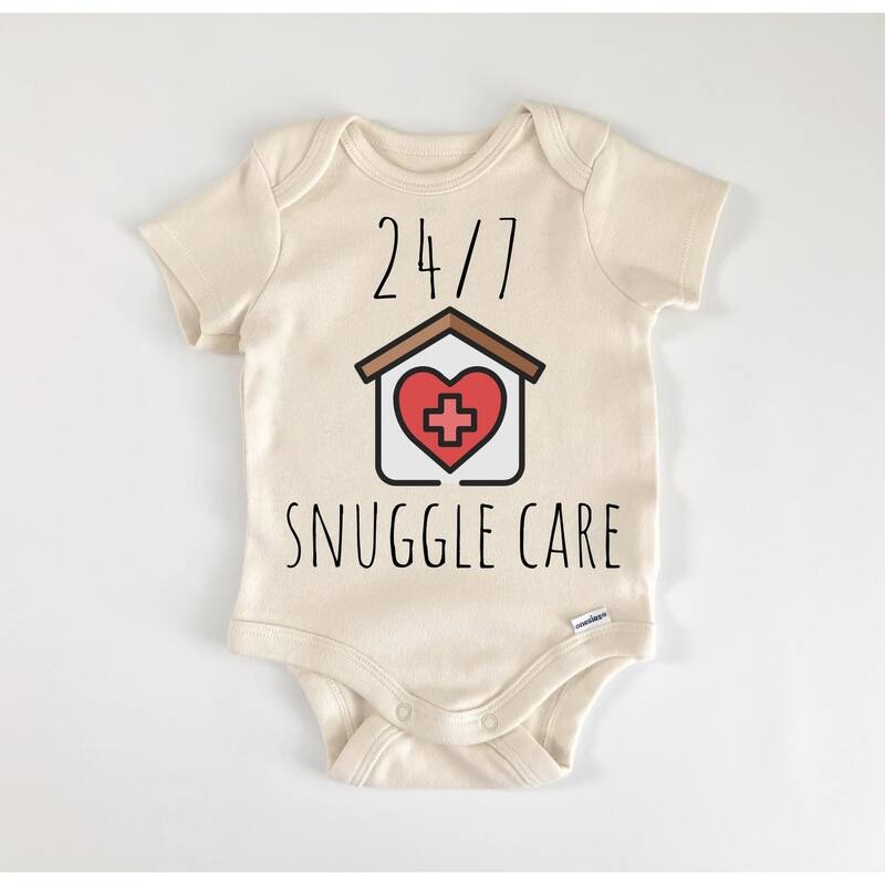 Home Health Aid Nurse - Baby Boy Girl Clothes Infant Bodysuit Funny Cute - White - 3-6M