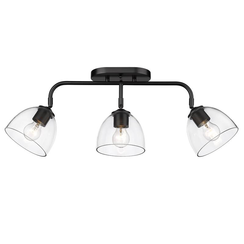 Roxie 3 Light Semi-Flush