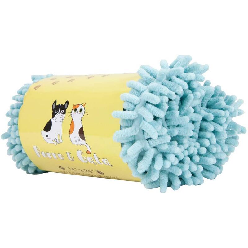 Perro & Gato Microfiber Chenille Pet Drying Mitt