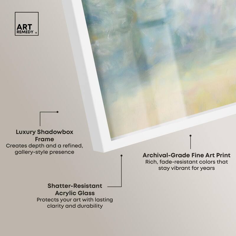 Faded Horizon I Shadowbox by Art Remedy