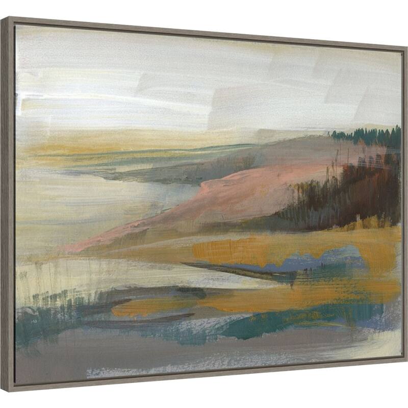 Northwest Cove II by Jennifer Goldberger (30 x 23 in.), Framed Canvas Wall Art Print - Sylvie Greywash - Sylvie Greywash