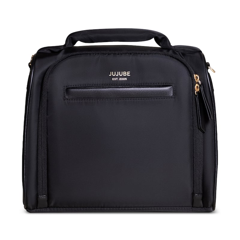 JuJuBe Insulated Bottle Bag Lunch Bag - Black